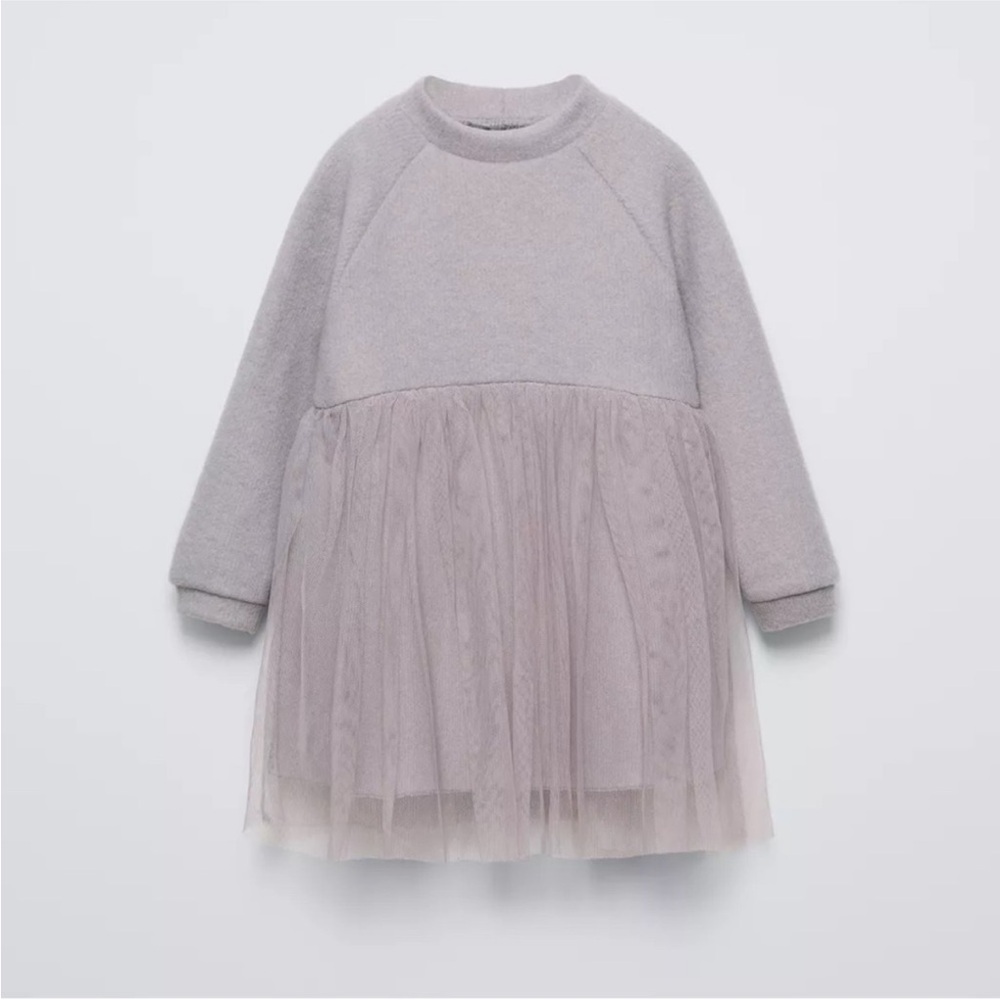 ZARA SOFT TOUCH TULLE DRESS